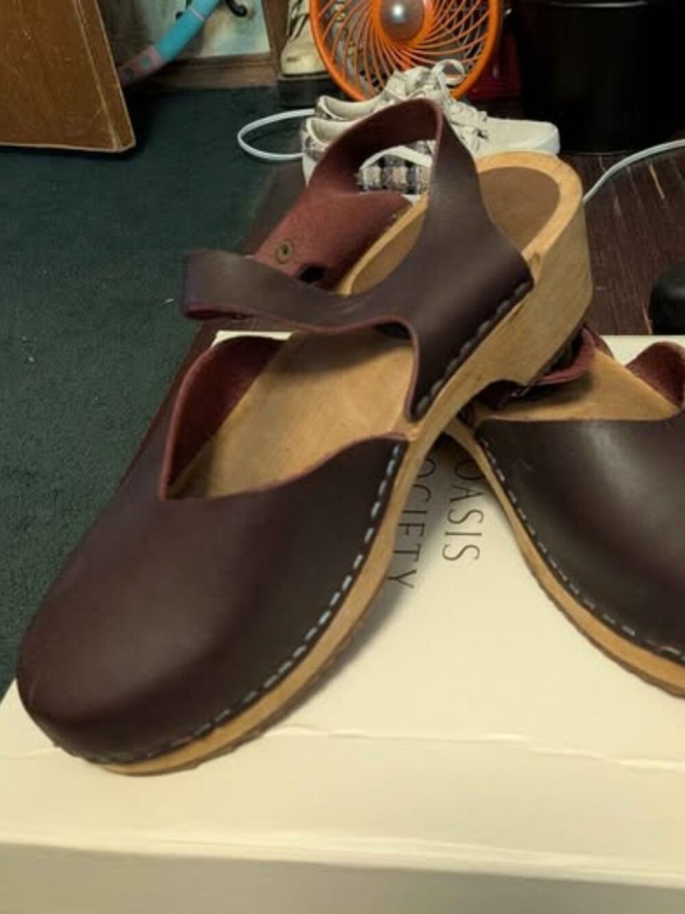 Cute MIA brand wooden clogs